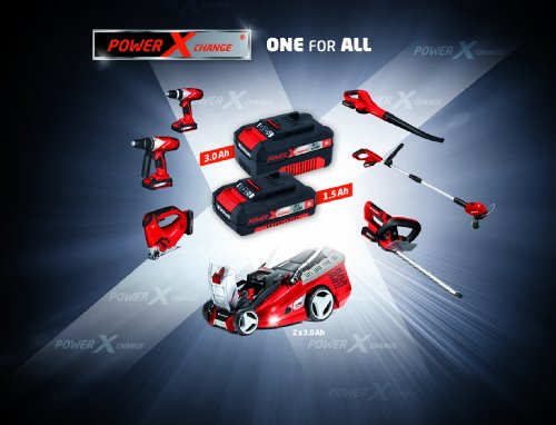 Einhell GE-CT 18 Li 18v Cordless Telescopic Grass Trimmer and Edger 240mm No Batteries No Battery Charger