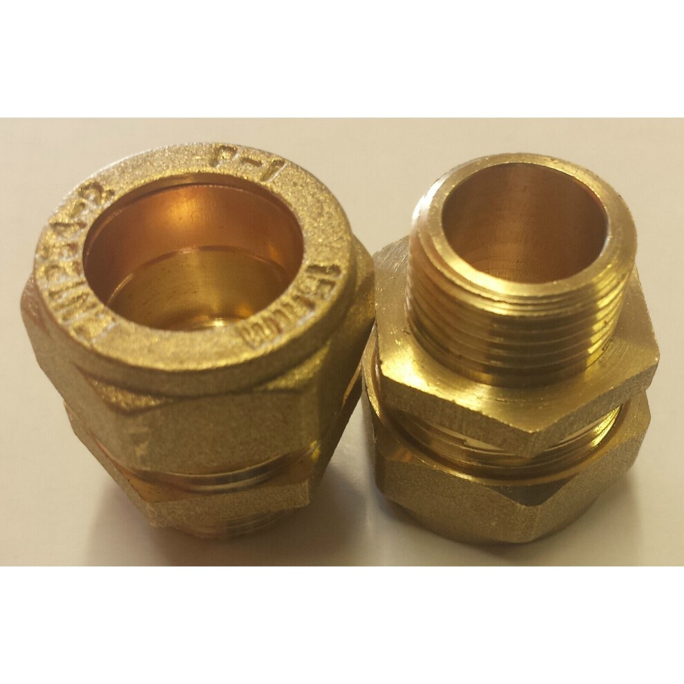 CO 15x3/8" Male Coupler Compression 318056