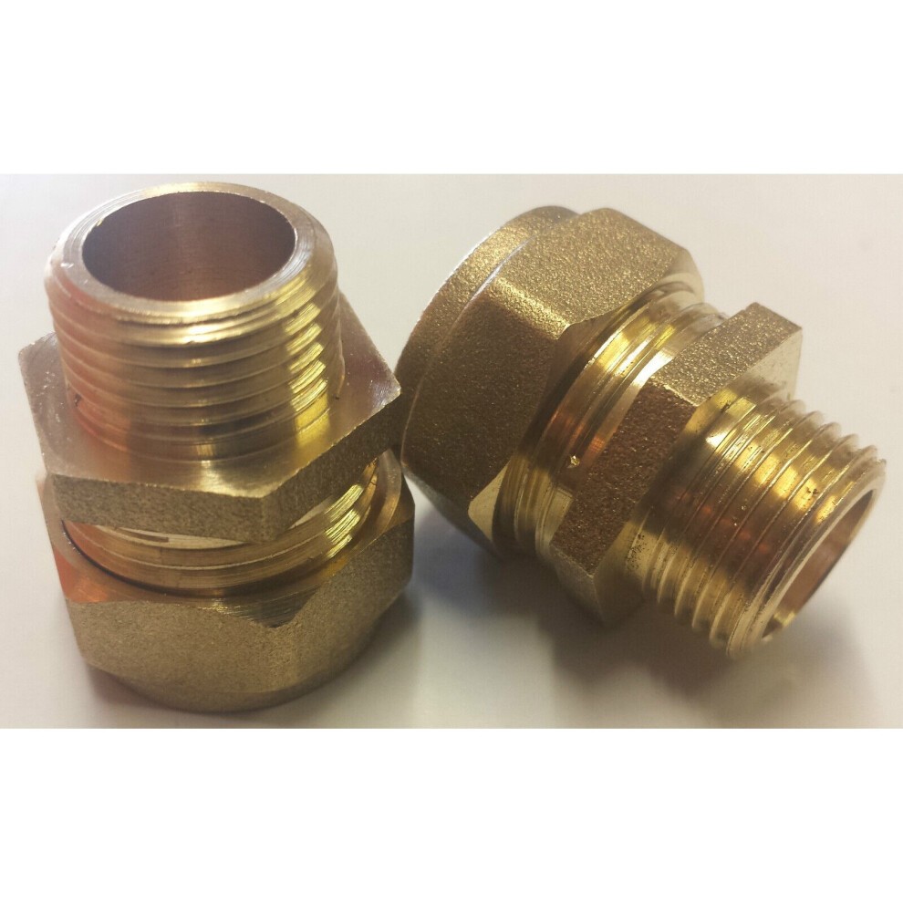 CO 15x3/8" Male Coupler Compression 318056