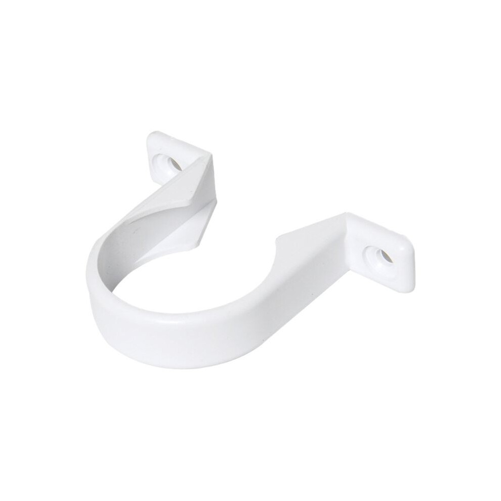 FPW White 32mm Pipe Clip WS34W