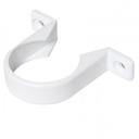 FPW White 32mm Pipe Clip WS34W
