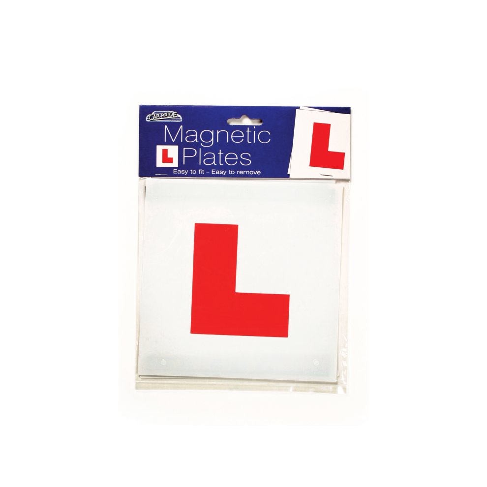 Car Pride Magnetic 'L' Plates