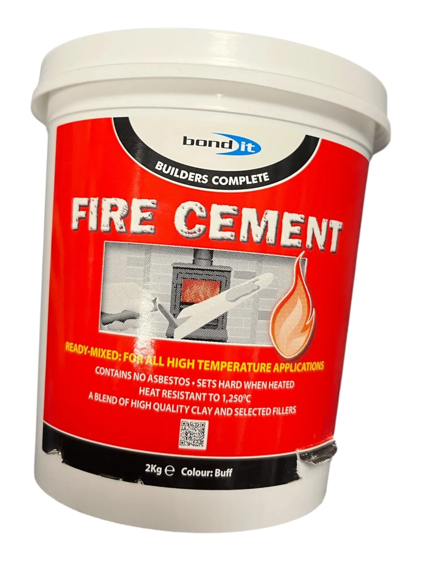 Bond It Fire Cement Buff 2kg