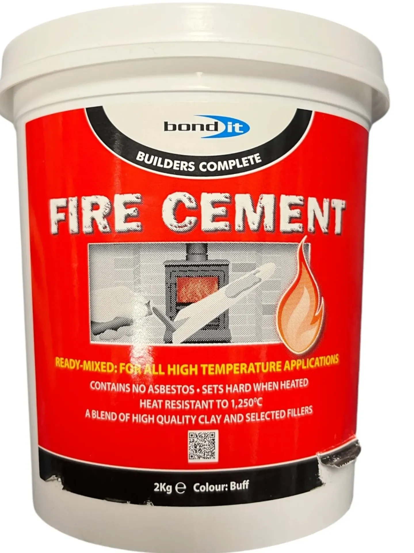 Bond It Fire Cement Buff 2kg