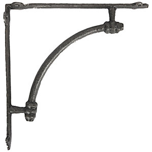 Rothley Rustic Arch Brackets Lacquered Steel - 200mm x 200mm
