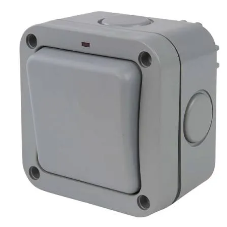 BG Outdoor 1Gang Switch 2Way IP66