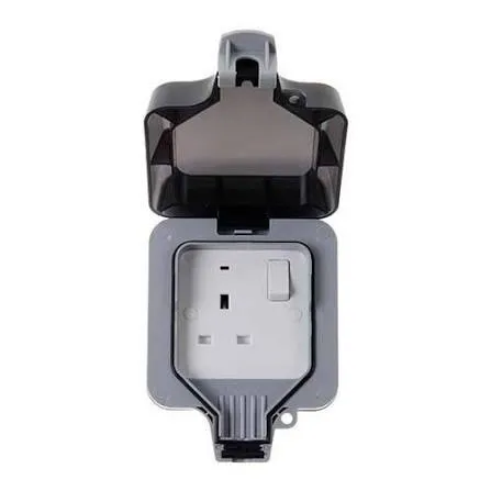 BG Outdoor Single Socket 13amp IP66