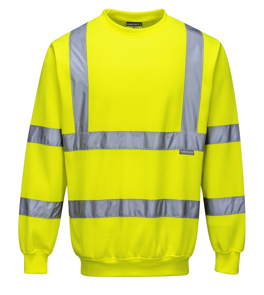Portwest Hi-Vis Sweatshirt Yellow - XXL