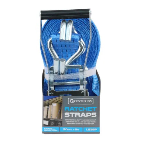 Centurion Ratchet Strap - 5000kg Breaking Strength - 8m - Retail