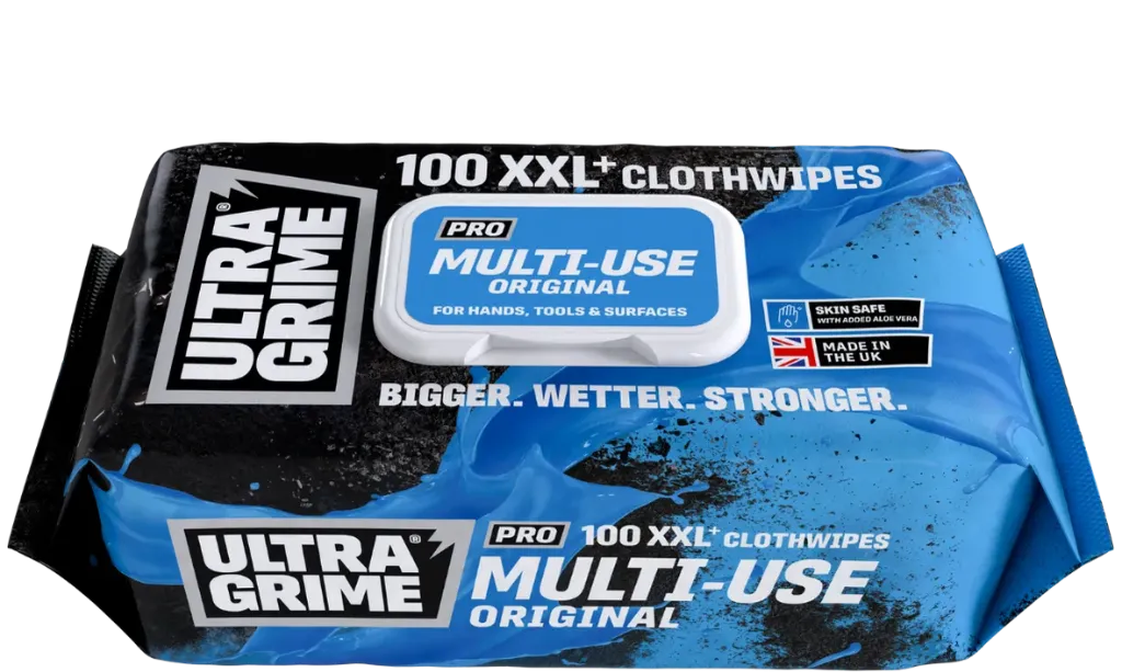 [UG-5900] Ultragrime Pro Multiuse XXL Wipes 100 Pack