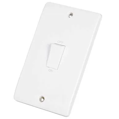 Click CMA502 Switch DP 45A White 2GG
