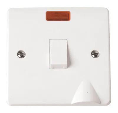 Click CMA022 Switch DP C/W FO 20A White