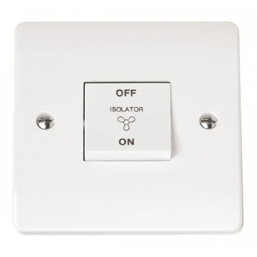 Click CMA020 Switch Fan Isolator 10A White