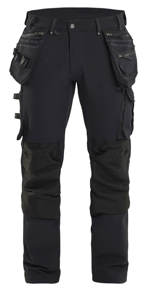 Blaklader Craftsman Trousers 4-Way Stretch X1900 Black - D100