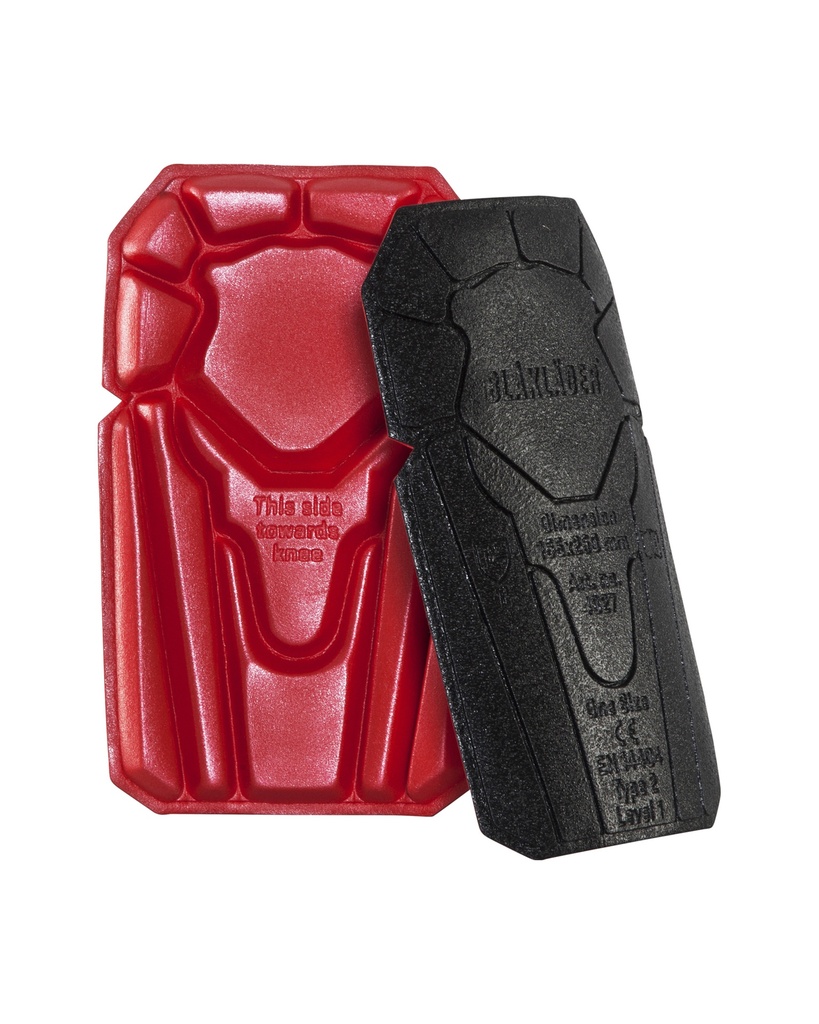 Blaklader Knee Pads Black/Red - One Size