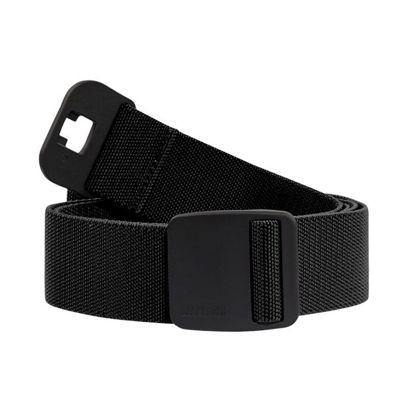 [404700009900S/M] Blaklader Belt with Stretch Non Metal Black - S/M