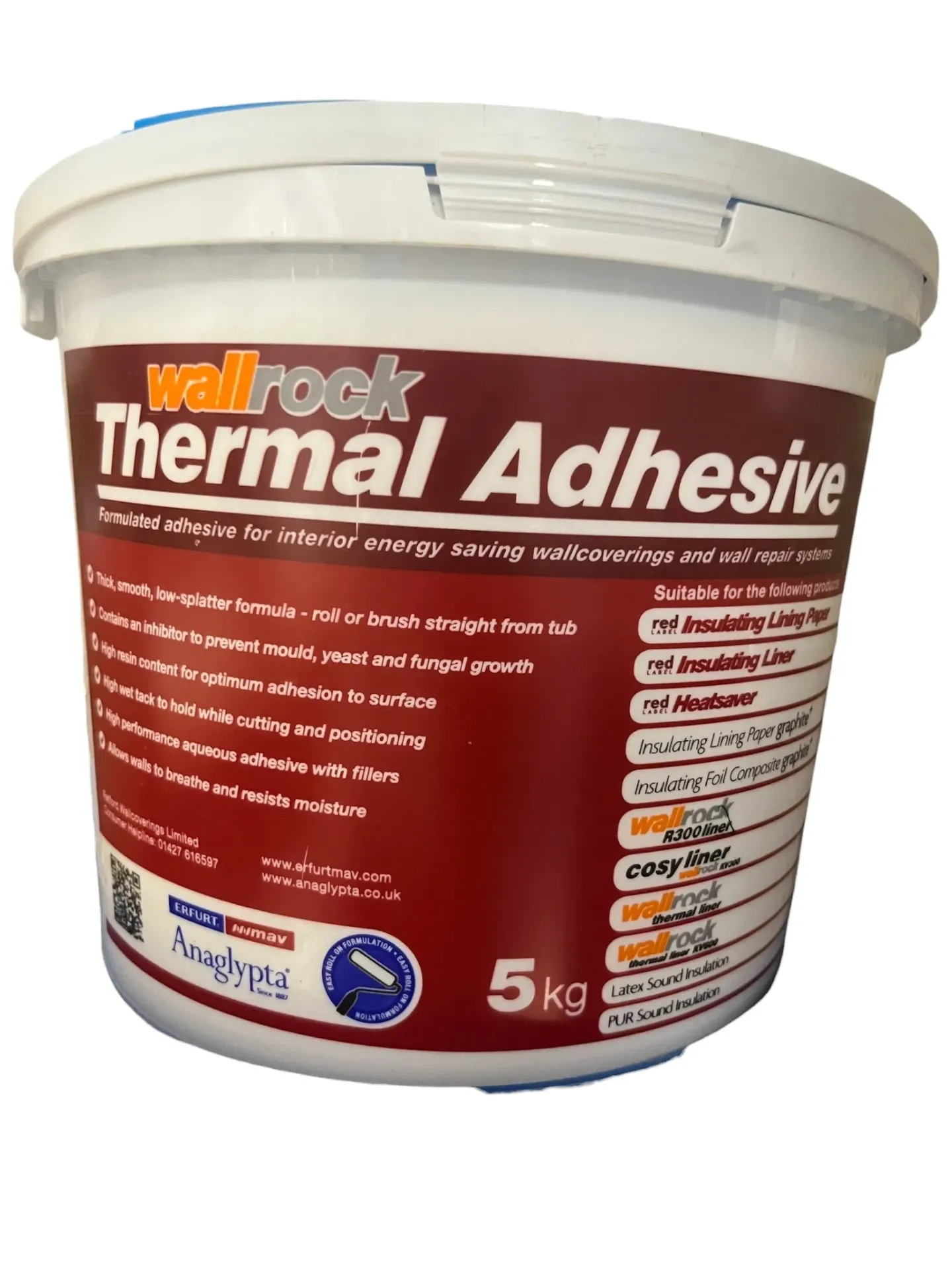 Wallrock Thermal Liner Adhesive 5kg