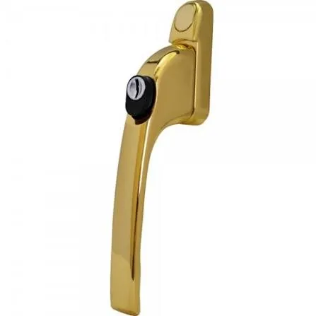 Chameleon Adaptable Inline Window Espag Handle (10mm-55mm) - Polished Brass