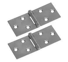 Sichern Backflap Hinge 38mm Prepack - Pair (Bright Zinc Plated)