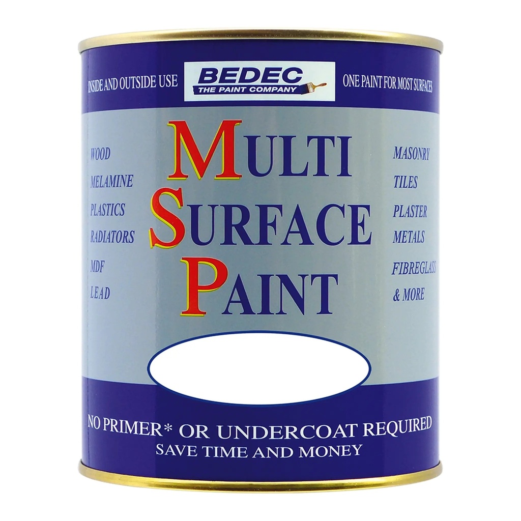 Bedec Multi Surface Paint Gloss Anthracite 750ml