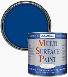 Bedec Multi Surface Paint Gloss Oxford Blue 750ml