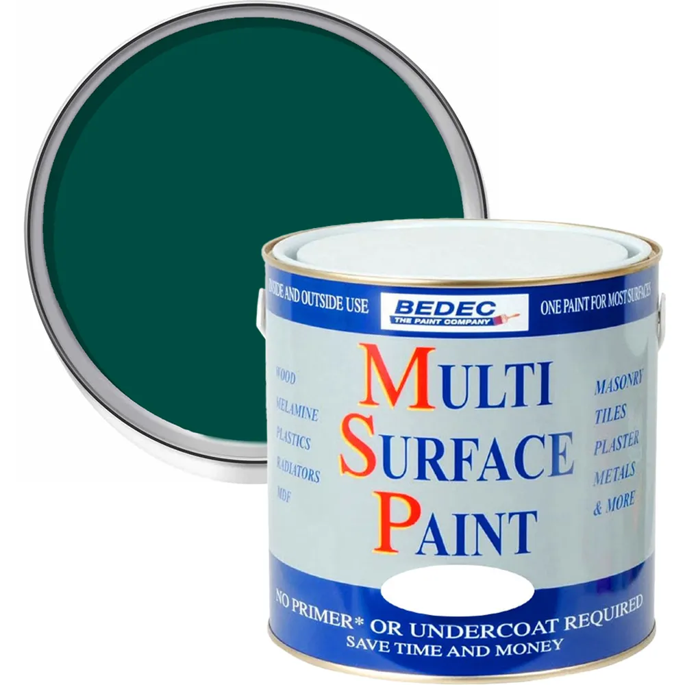 Bedec Multi Surface Paint Satin Jungle 750ml