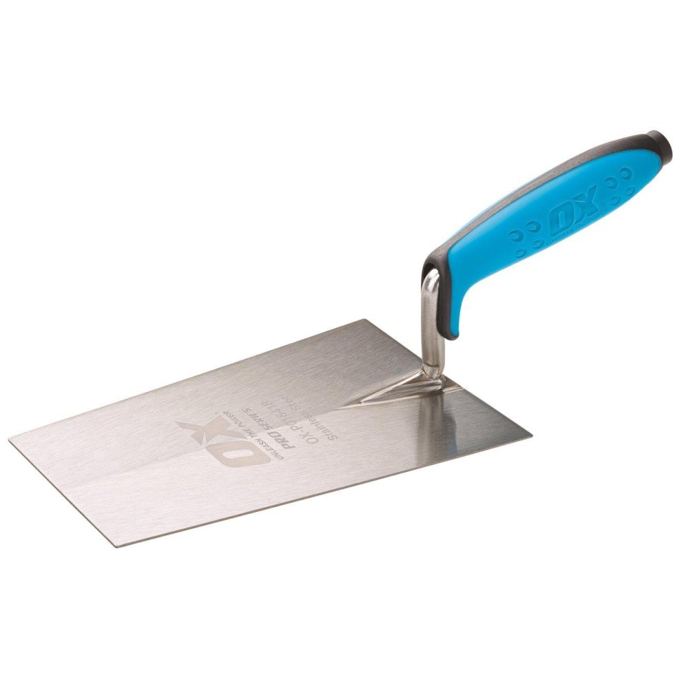 OX Pro Bucket Trowel Stainless Steel - 180mm / 7in