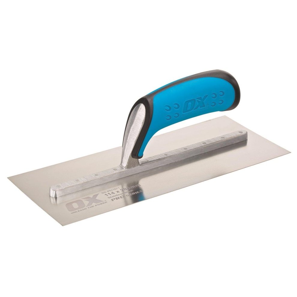 OX Pro Stainless Steel Plasterers Trowel - 114 X 280mm / 11in