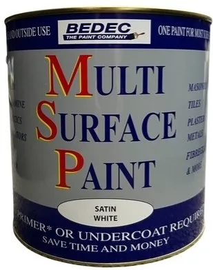 Bedec Multi Surface Paint Matt Soft White 250ml