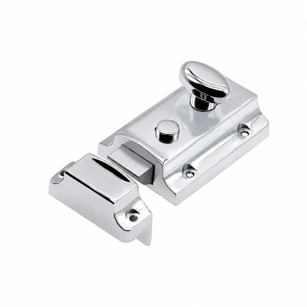 [116214] Sichern Traditional Night Latch, 60mm - Chrome Plated/CP