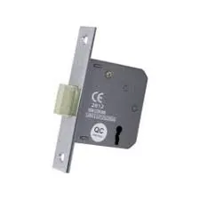 Sichern BS3621 5 Lever Dead Lock CE/Certifire/FD, 63mm - Polish Stainless