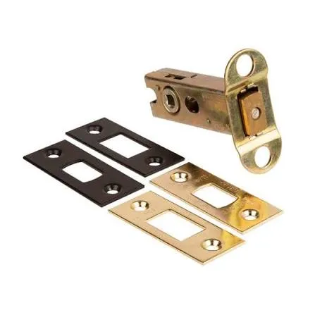 Sichern Tubular Dead Bolt CE/EN12209 Certifire/FD, 76mm - Matt Black/Electro Brass
