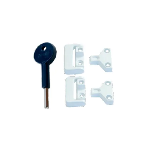Sichern Window Toggle Lock Wooden - 2 + Key (8K101)