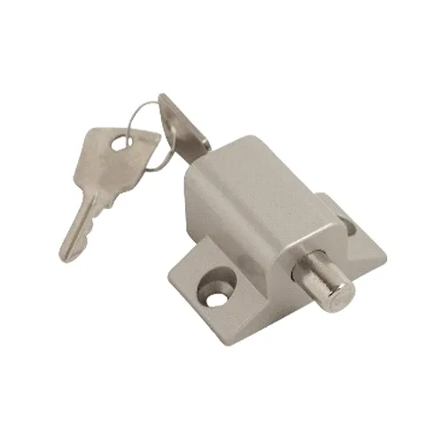 Sichern Patio Door Lock - Epoxy Silver
