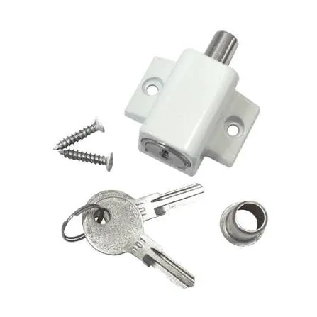 Sichern Patio Door Lock - Epoxy White