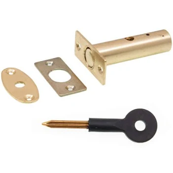 Sichern Door Rack Bolt (2 Plus 1 Key), 60mm - Electro Brass
