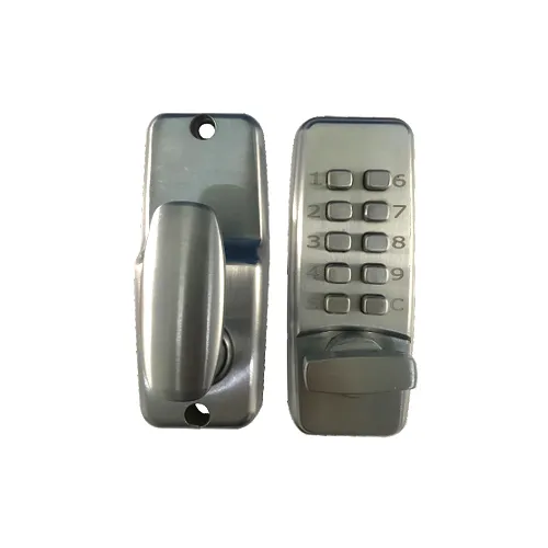 Sichern Mini Digital Lock C/W Hold Back Function - Satin Chrome