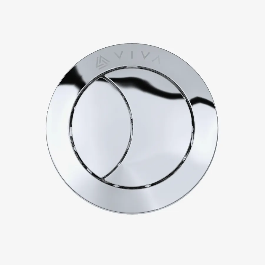Viva Uni Button Chrome (For Skylo Flush Valves)