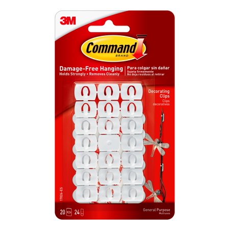 Command Decorating Clips (20 Pack) 17026