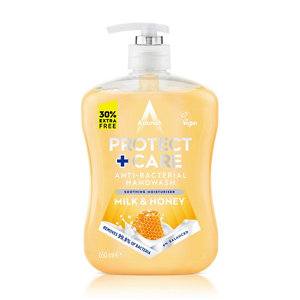 Astonish Anti-Bacterial Handwash Protect & Care Milk & Honey 600ml