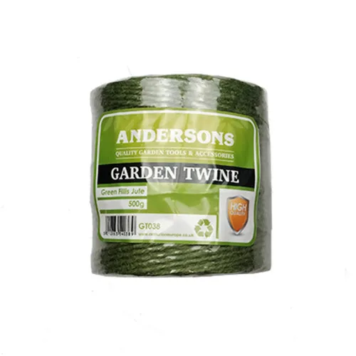 Andersons Green Jute Garden Twine, 500g