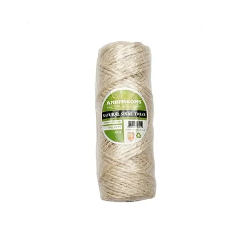 Andersons Natural Sisal Twine, 150g x 2 Ply