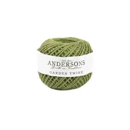 Andersons Green Jute Garden Twine, 250g