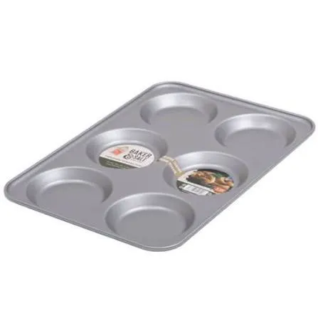 Baker & Salt Non-Stick 6 Hole Yorhskire Pudding Tray