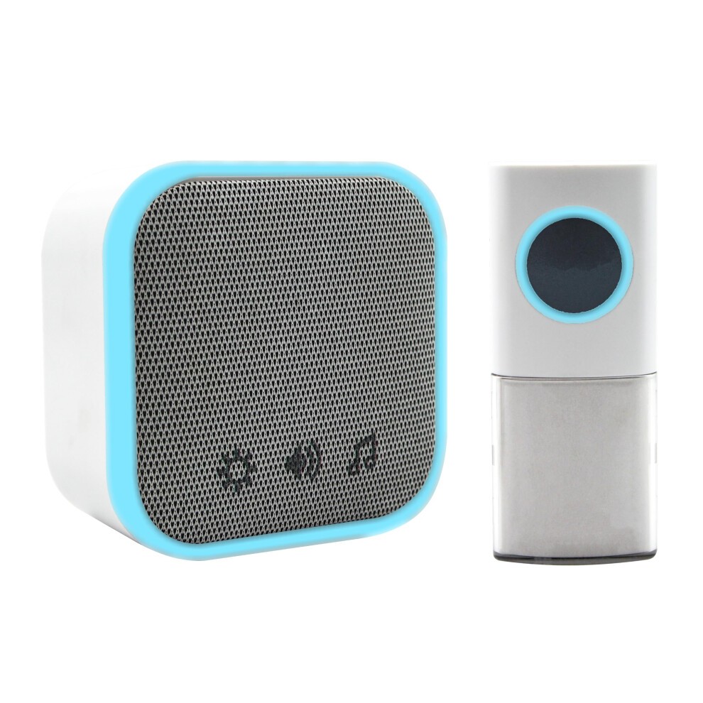 Uni-Com Plug-in Door Chime, White