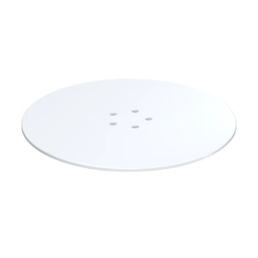 [VIVA-WTSH90MW] Viva Matt White Metal Shower Trap Dome