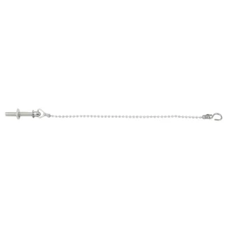 [EP-200147-PAC] P1 Pre-Pack CP Ball Chain c/w Metal Stay 12" PK1