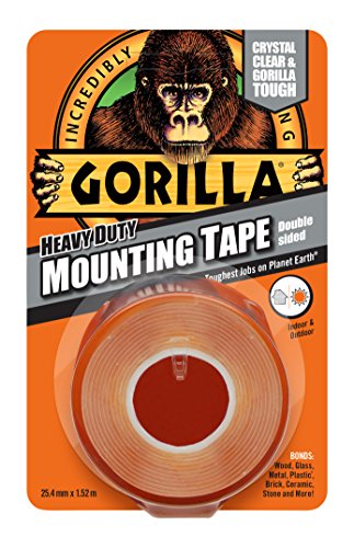 [92816] Gorilla Heavy Duty Mounting Tape Clear 1.5m