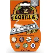 Gorilla Clear Repair Tape 8.2m x 48mm