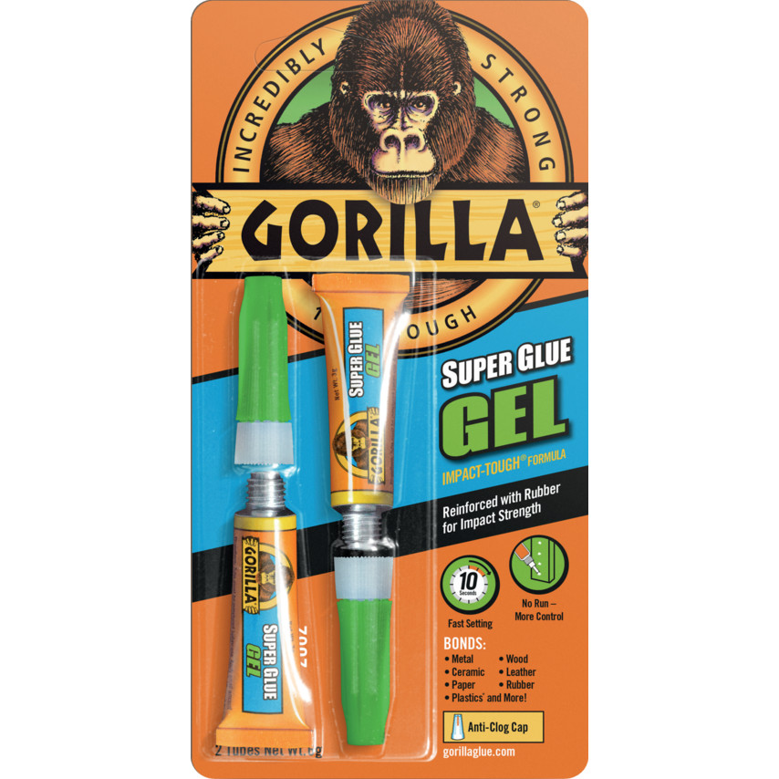 Gorilla Super Glue Gel 2 x 3g